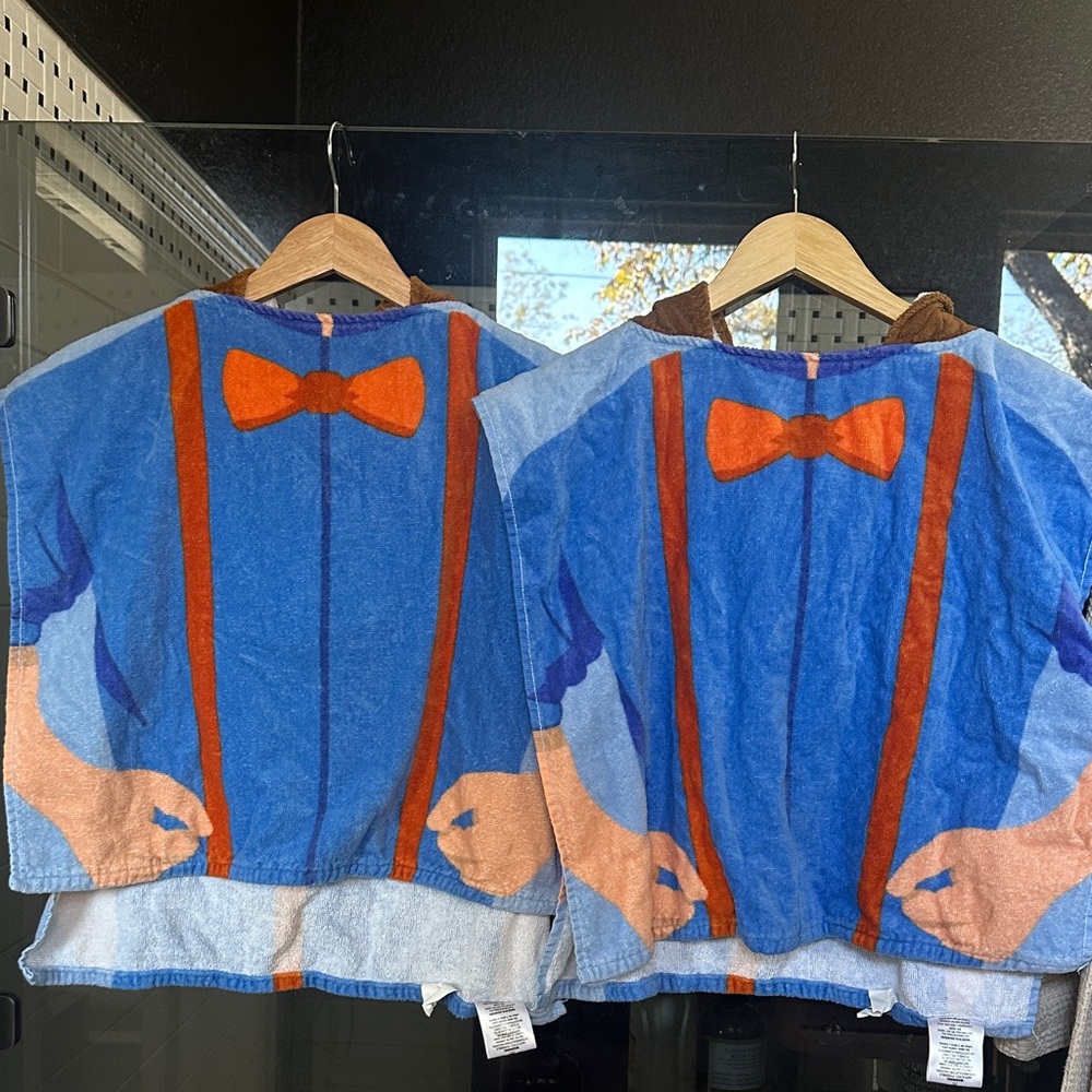 Blippi hooded towels for kids